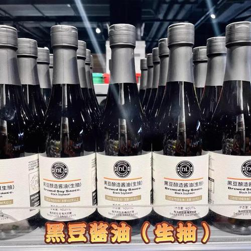 老字号的新味道 胖东来DL酱油与厚润的老式黑豆神韵